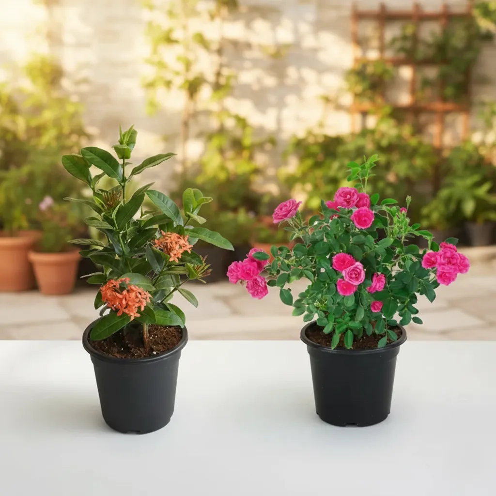 Set of 2 Mesmerising Flower Plants