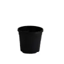 7 inch Grower Round Plastic Pot Black