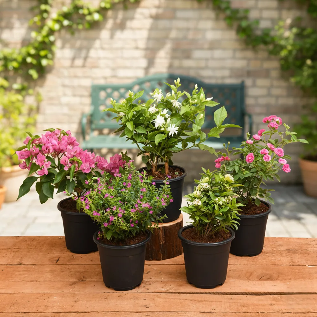 Top 5 Beautiful Flowering Plants for Balcony