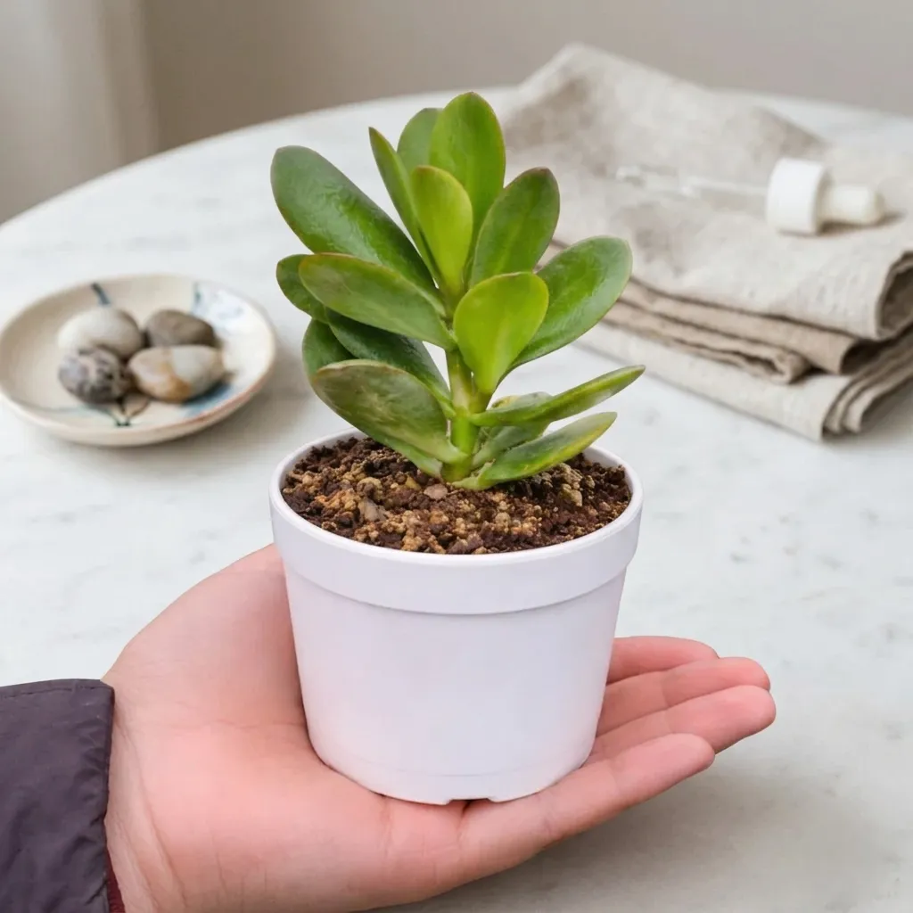 Crassula Jade plant (Kubber plant)
