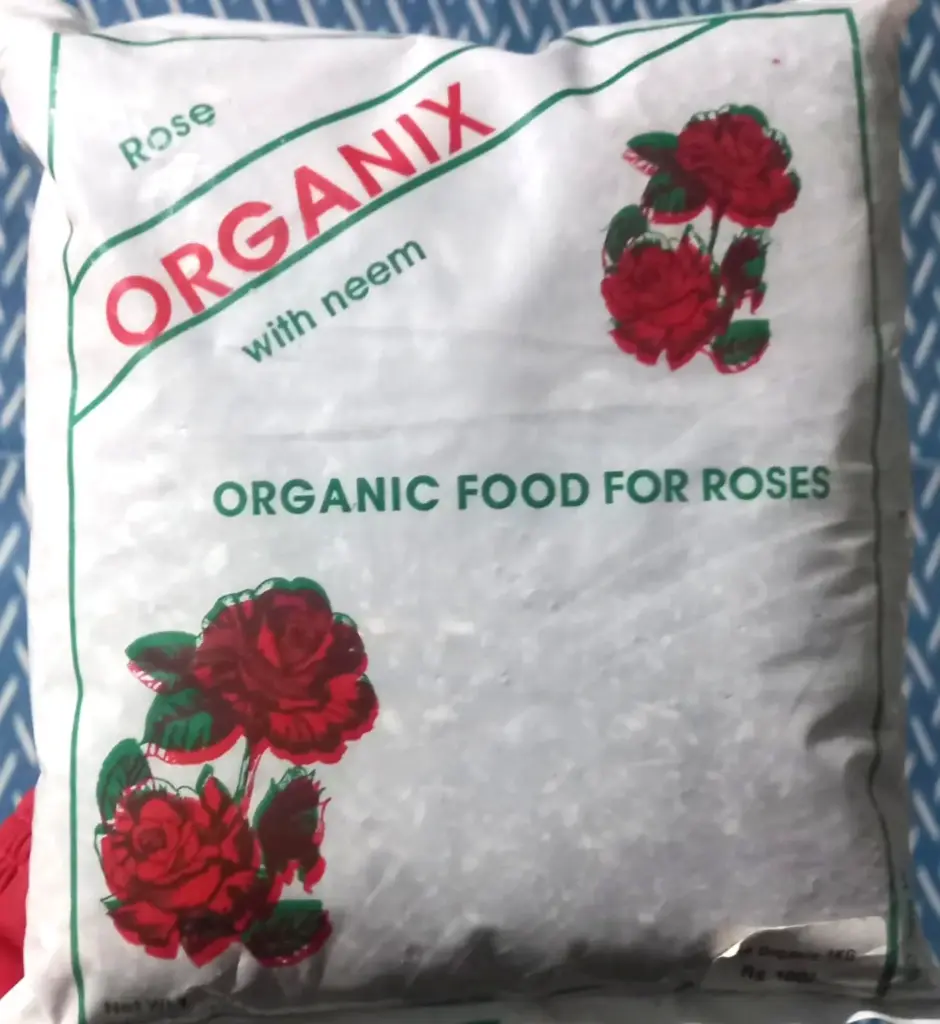 organic food for rose